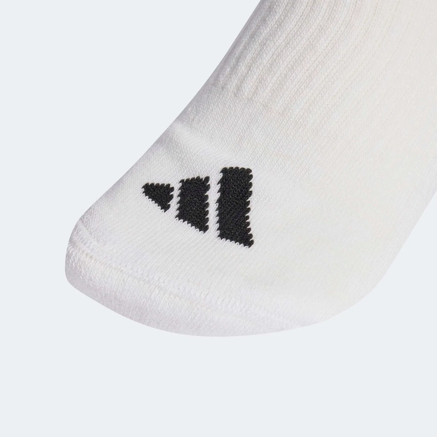 Женские носки с логотипом 3-Streifen Adidas Performance, White/Black/Black — фото 4