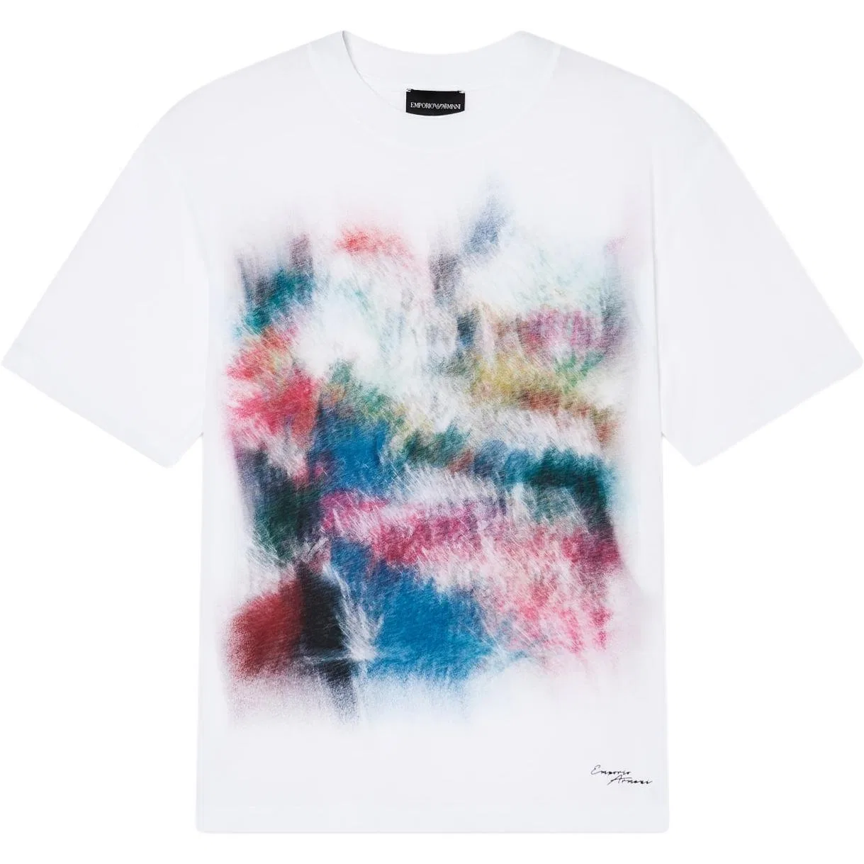 Женская футболка с принтом Emporio Armani, White