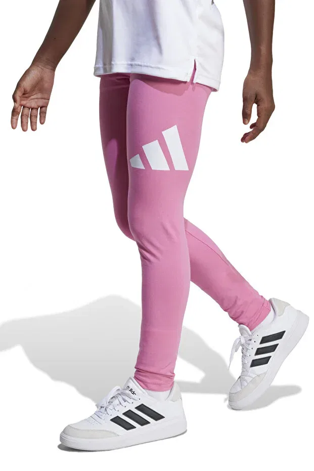 Детские леггинсы для девочек скинни Adidas, Pink-102231414