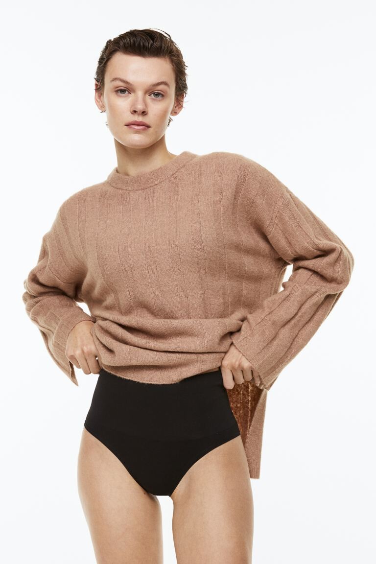 

Комплект из 2 утягивающих трусов H&M, черный