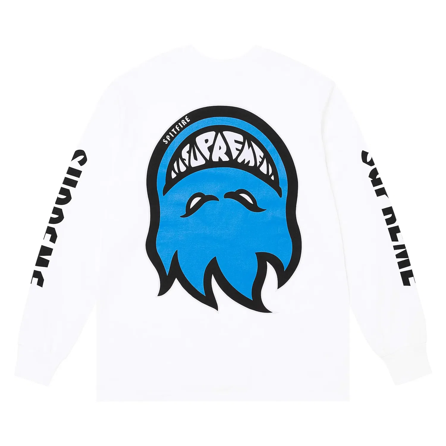 Футболка с длинными рукавами Supreme x Spitfire, белый — фото 2