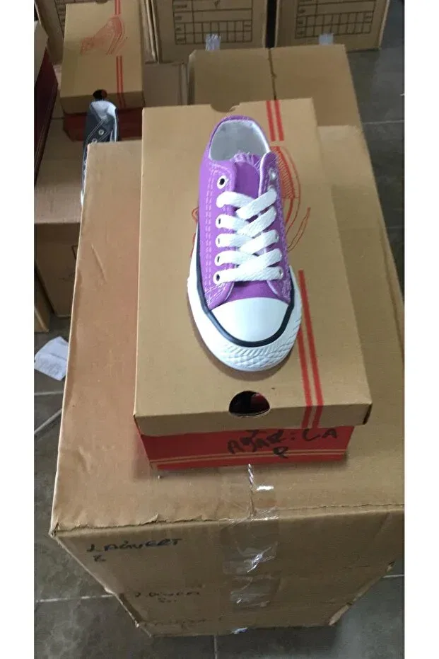 Детские туфли для девочек без каблука Rabellashoes, Purple — фото 2