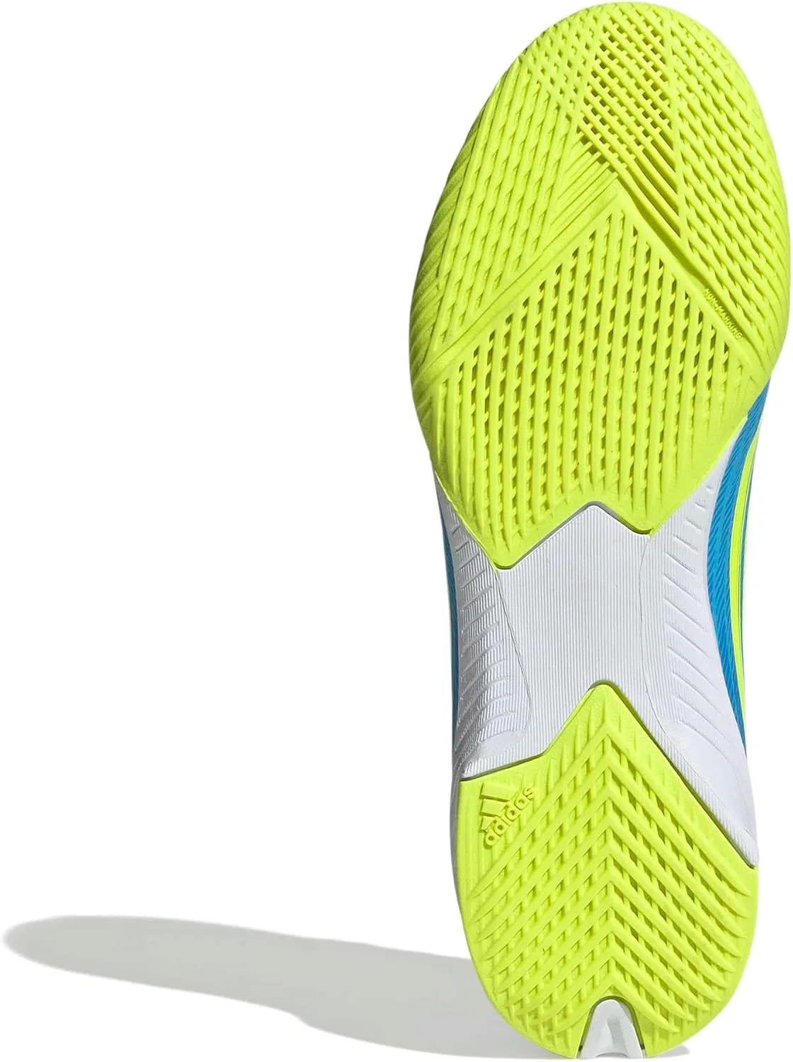 Детские кроссовки для мальчиков F50 League Indoor adidas Originals, Lucid Ray Blue/Team Solar Yellow/Lucid Aquamarine — фото 3