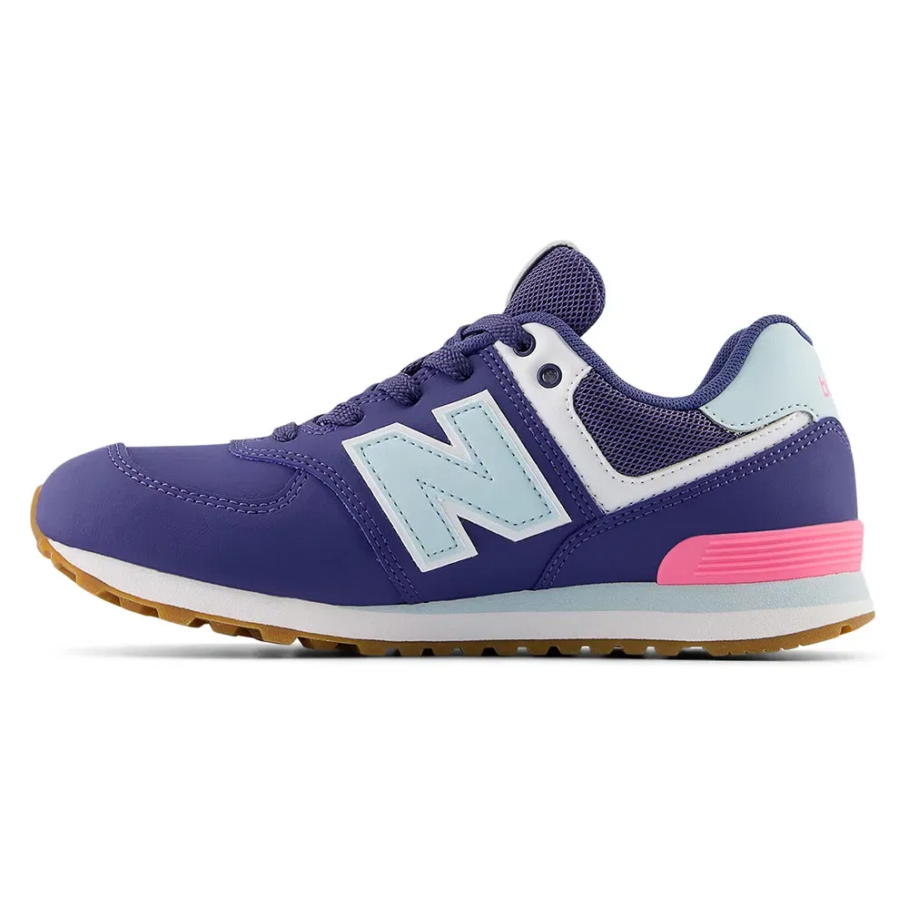 Кроссовки 574 New Balance, синий — фото 3