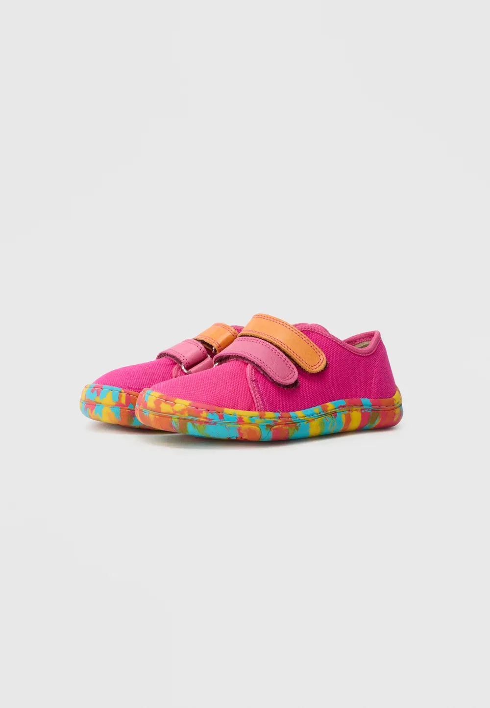 Кроссовки Barefoot canvas Froddo, Fuxia — фото 2
