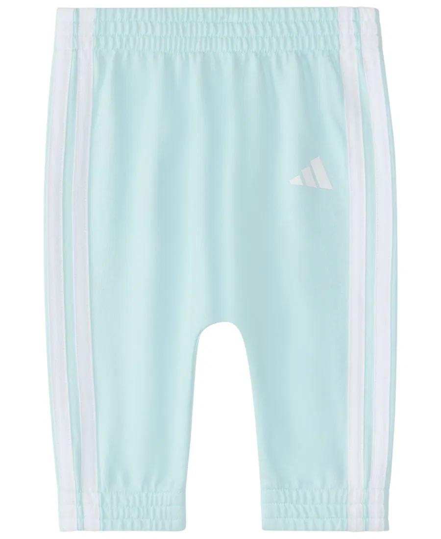 Комплект из боди с длинным рукавом и брюк для малышей adidas, Halo Mint — фото 4