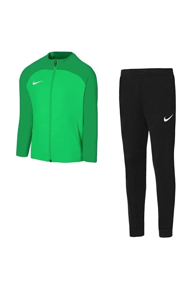 Детский спортивный комплект для девочек с длинным рукавом Nike, Green