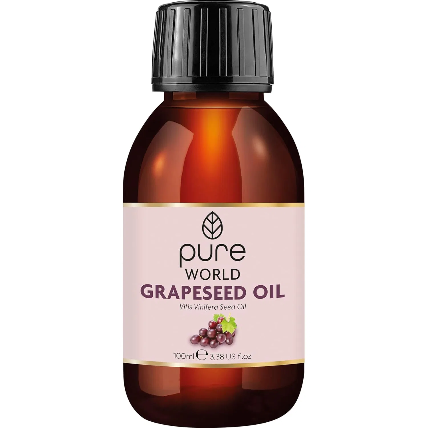 Масло для тела Grapeseed Oil, Pure World, 100 мл