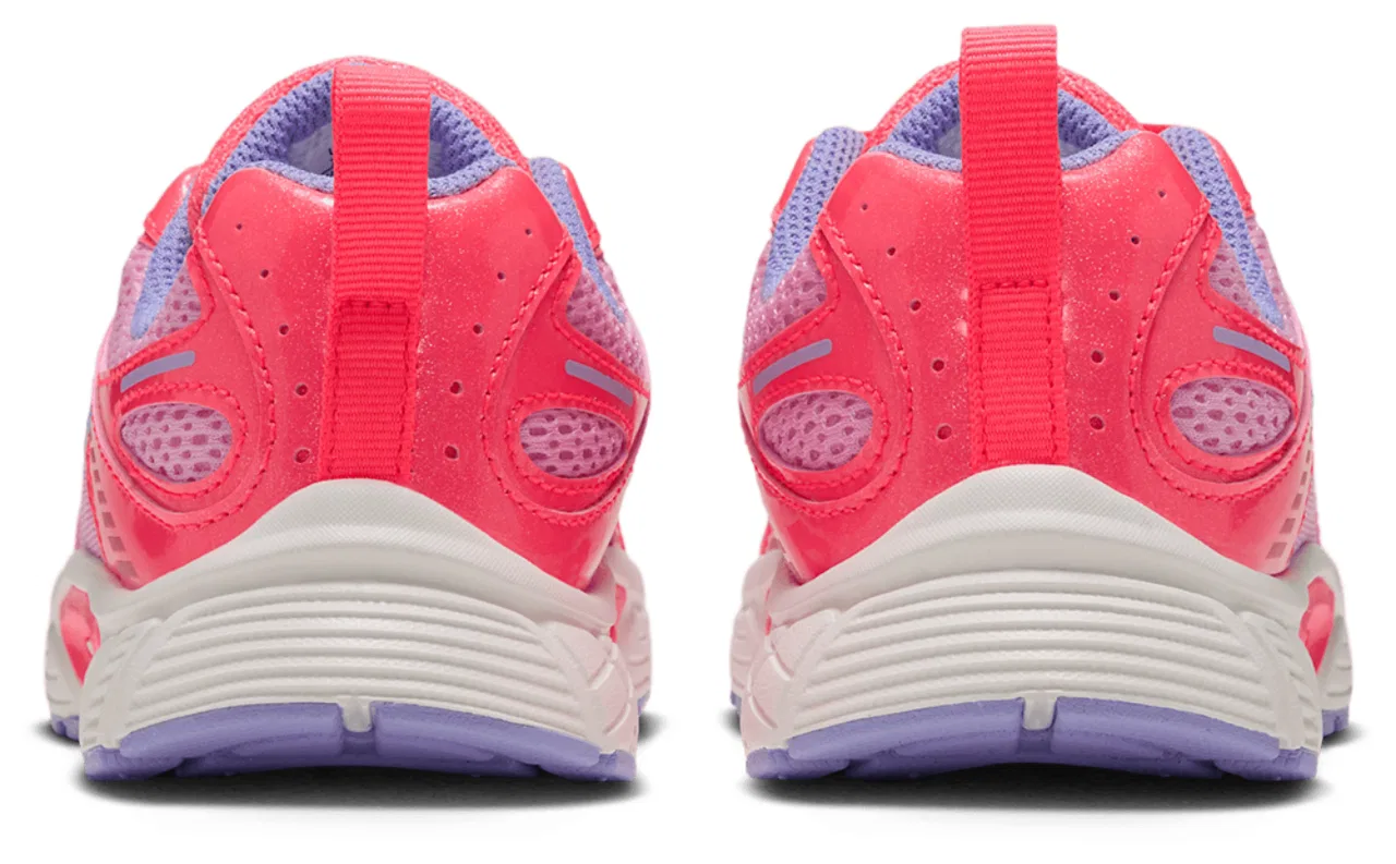 Детские кроссовки для девочек Nike V5 RNR Lace NA18, Pink Rise/Hot Punch/Multi — фото 3