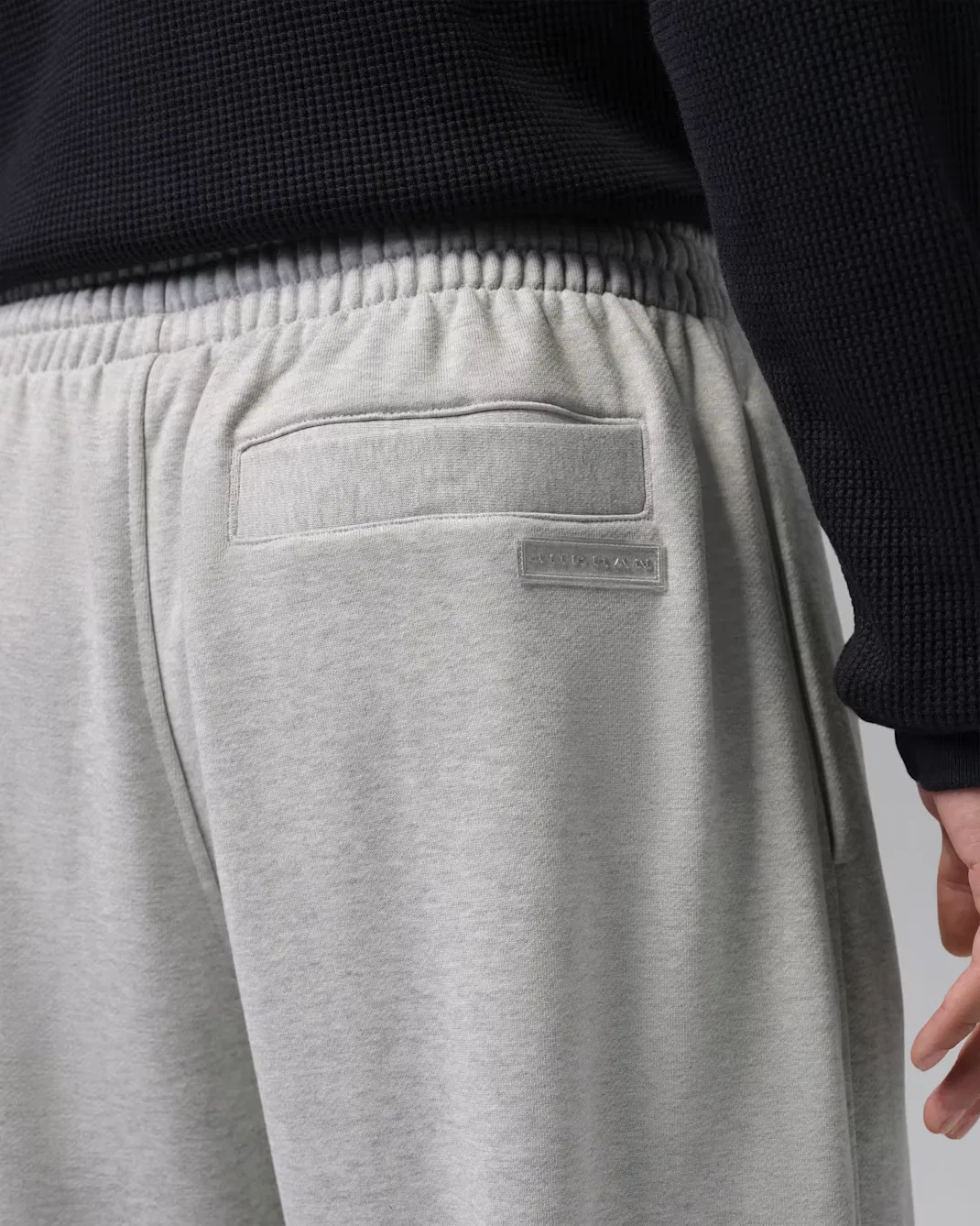 Мужские брюки Jordan Flight Fleece, Grey Heather — фото 4