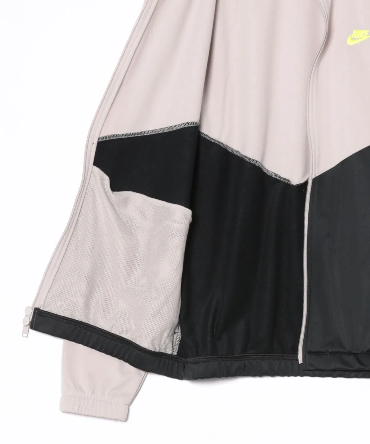 Мужской спортивный костюм из гладкого полиэстера Windrunner NIKE, Black — фото 3