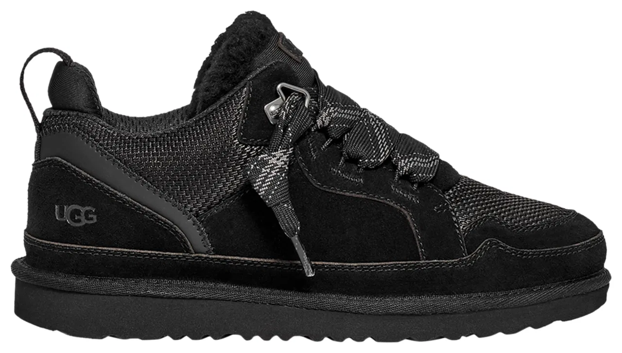 Ботинки для мальчиков Lowmel UGG, черный