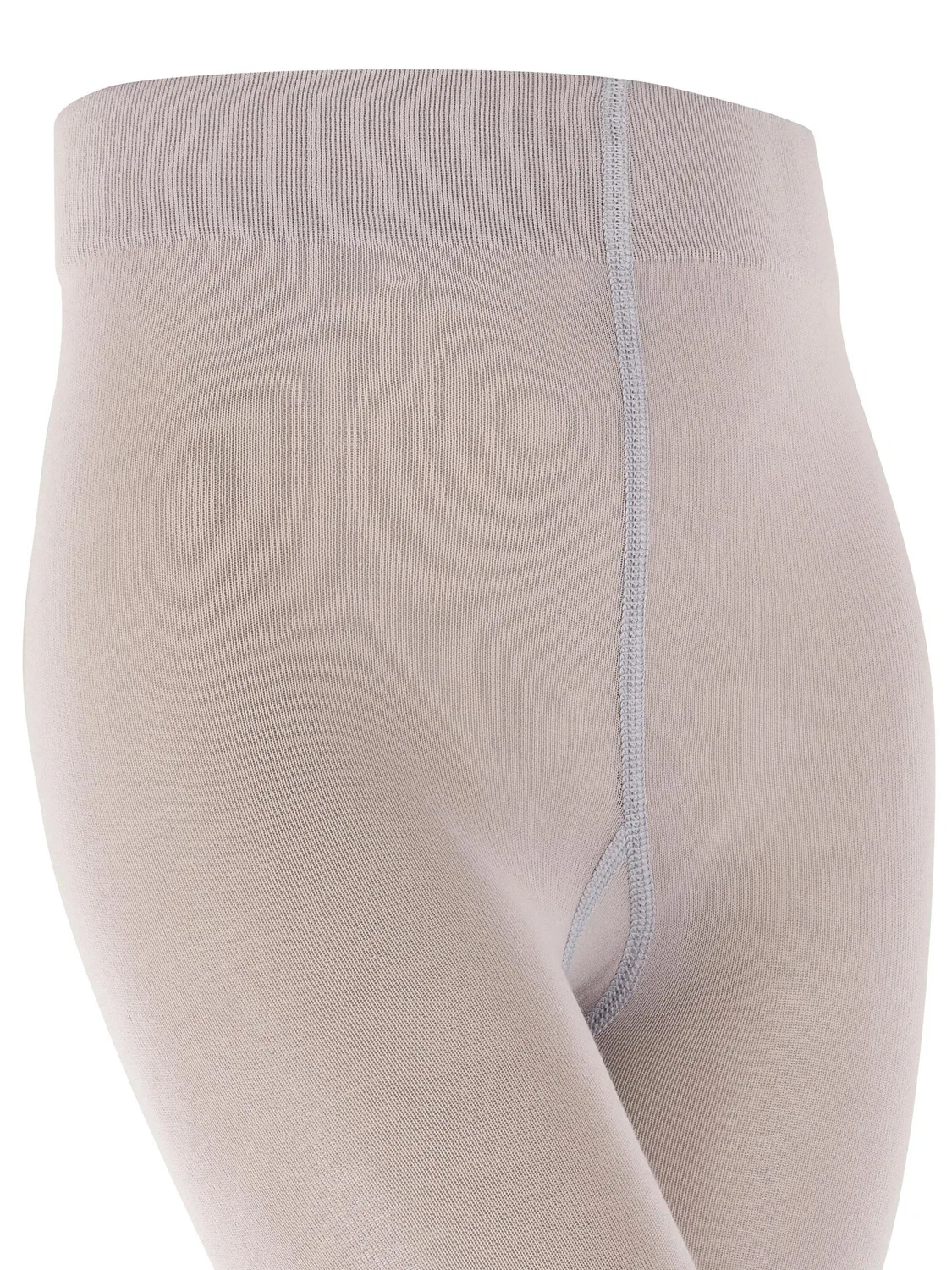 Узкие леггинсы Falke Cotton Touch серебристого цвета — фото 4