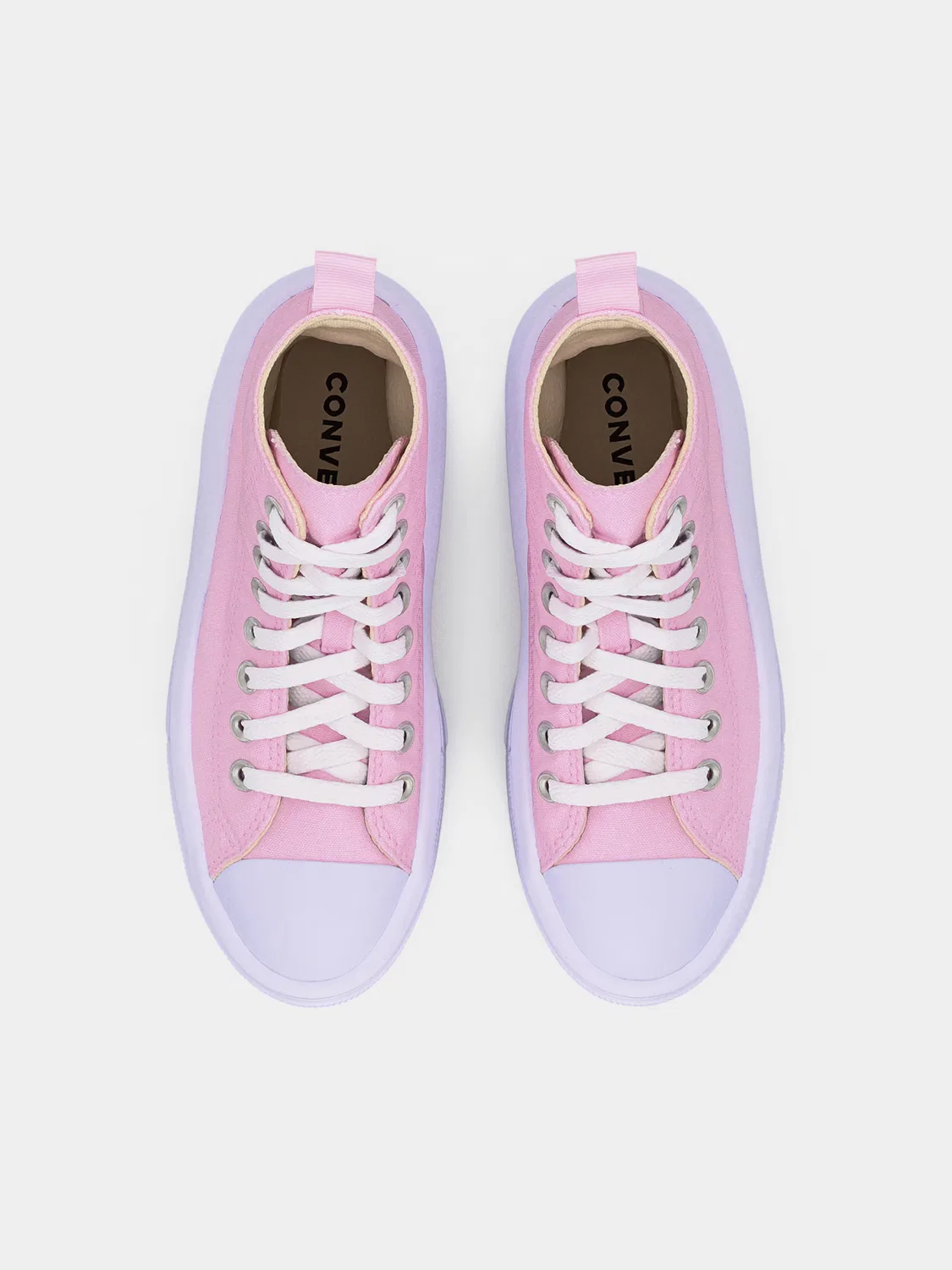 Кроссовки Converse Chuck Taylor All Star Move в розовом цвете — фото 4