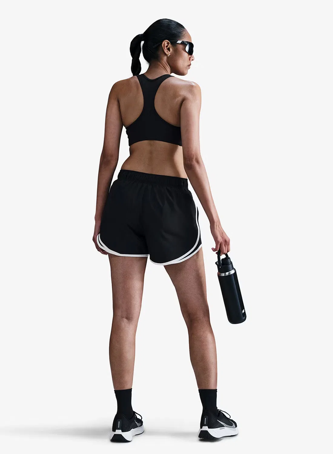 Шорты беговые с принтом Nike Tempo, черный — фото 2