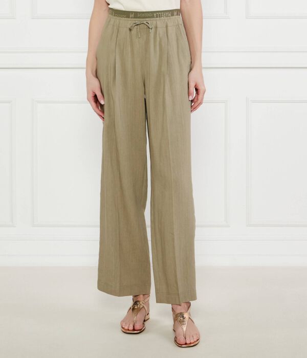 

Штаны Фред Straight fit Marella Sport, зеленый