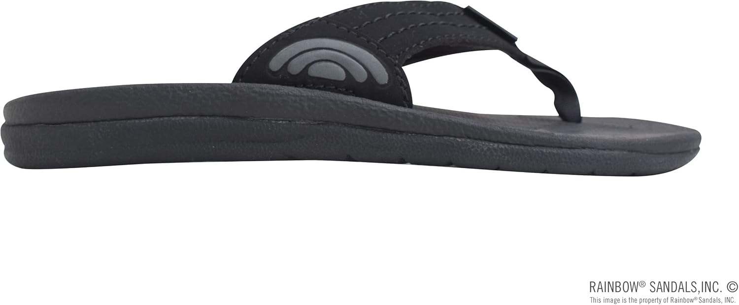 Детские сандалии Rainbow Sandals Cape из формованной резины, черный — фото 4