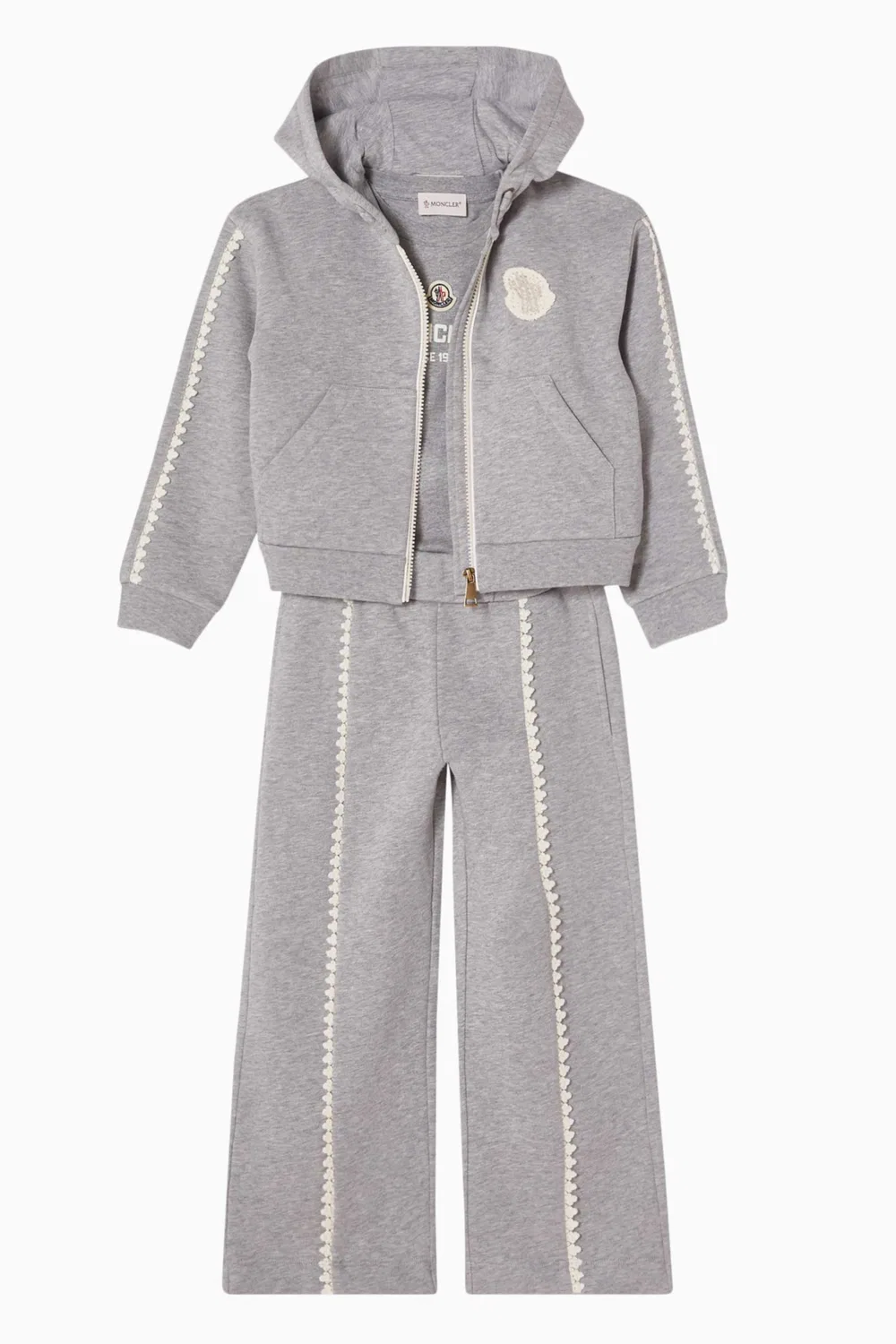 Худи на молнии Moncler Enfant — фото 2
