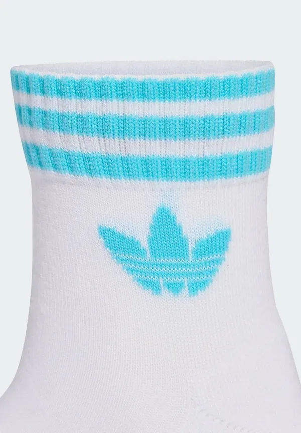 3S до щиколотки, комплект из 3 пар, унисекс - носки Adidas Originals, белый/синий — фото 3