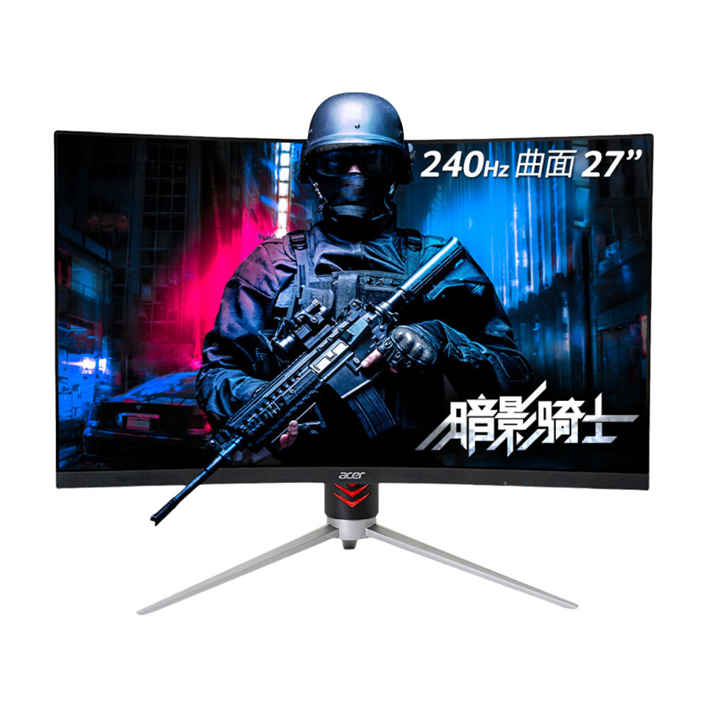 

Монитор Acer XZ273U X3bmiiphx, 27", 2560x1440, 240 Гц, VA, черный