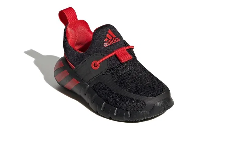 Детские кроссовки для малышей с удобной посадкой Rapidazen Adidas, Black Red — фото 4