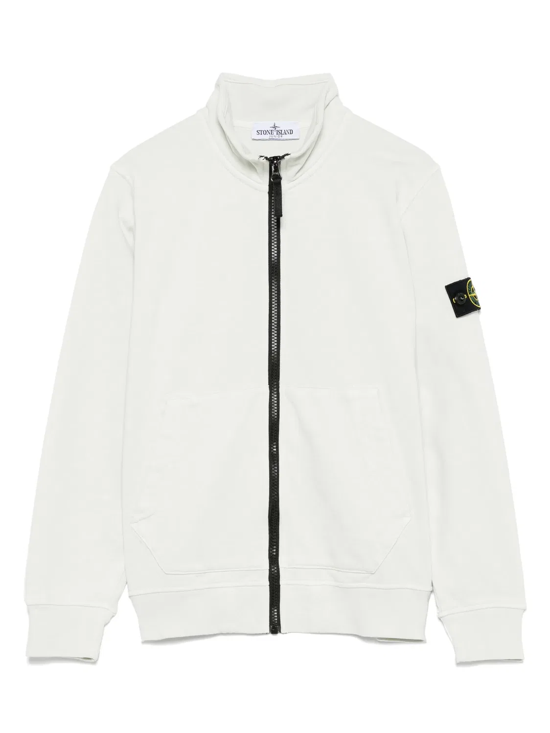 Stone Island Серый худи для мальчиков