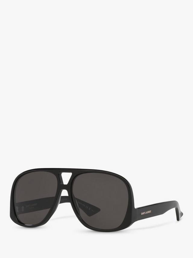 

Мужские солнцезащитные очки-авиаторы ys00055 Yves Saint Laurent, черный