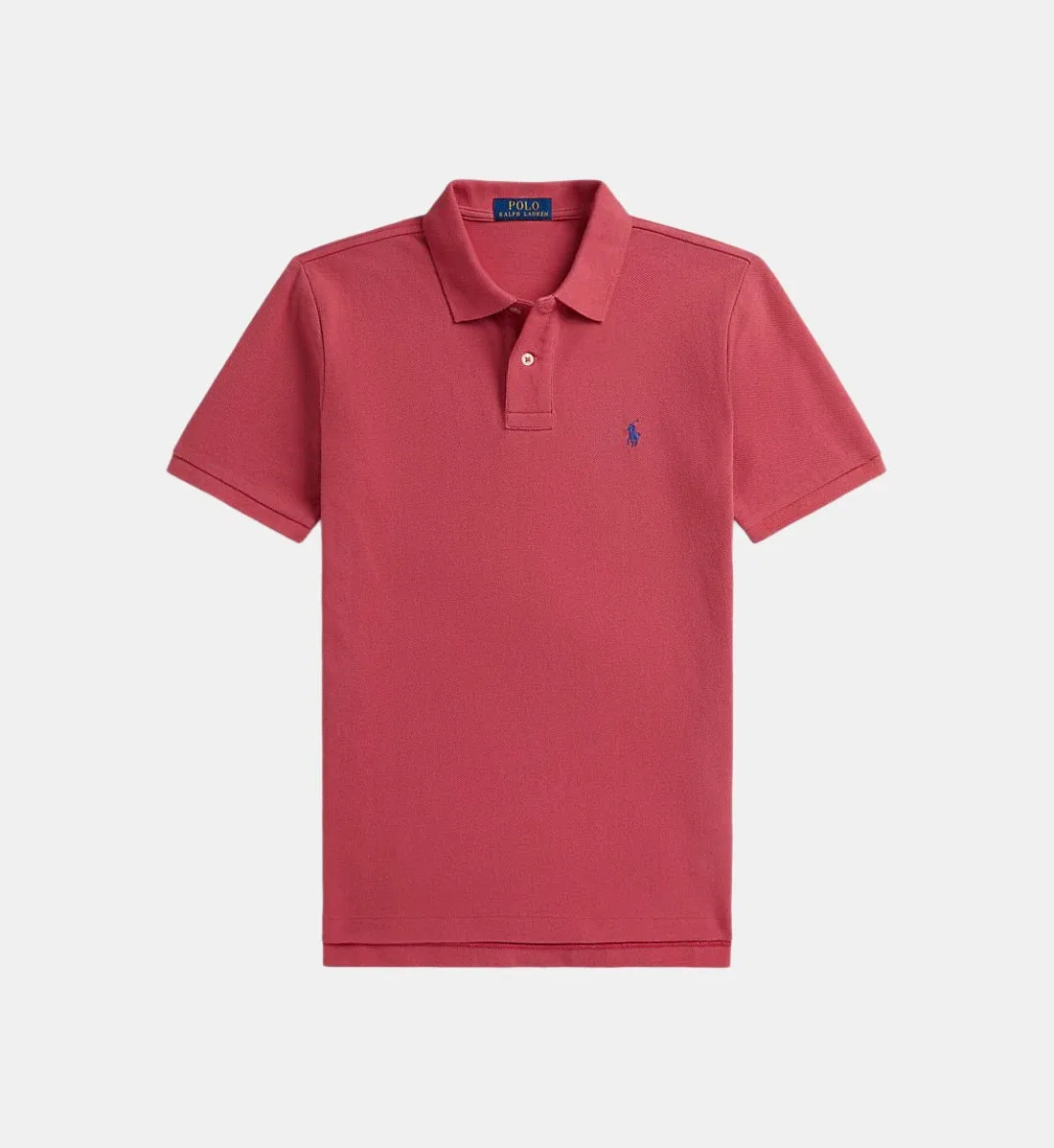 Классическое поло из хлопка Polo Ralph Lauren, красный