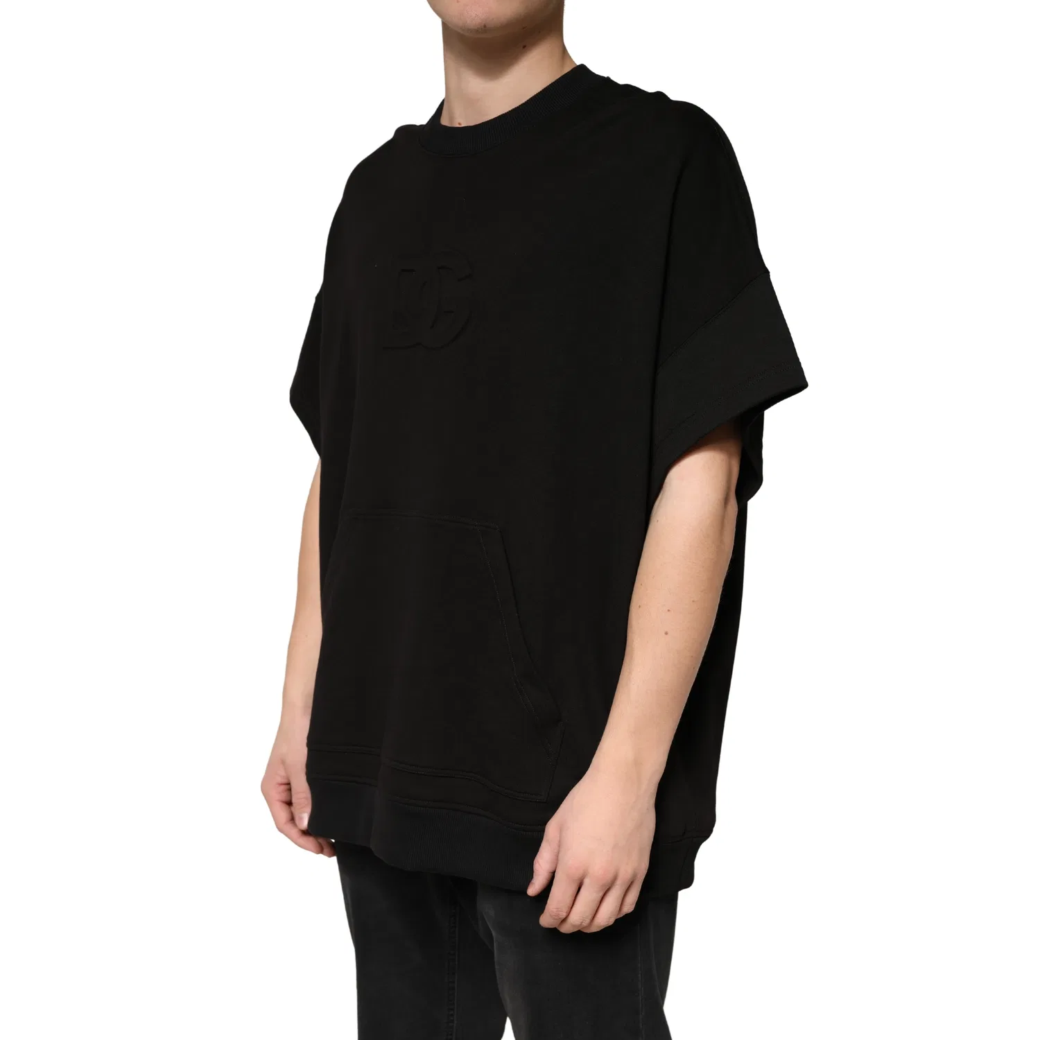Мужская футболка с коротким рукавом Crewneck T-Shirt Dolce & Gabbana, Black — фото 3