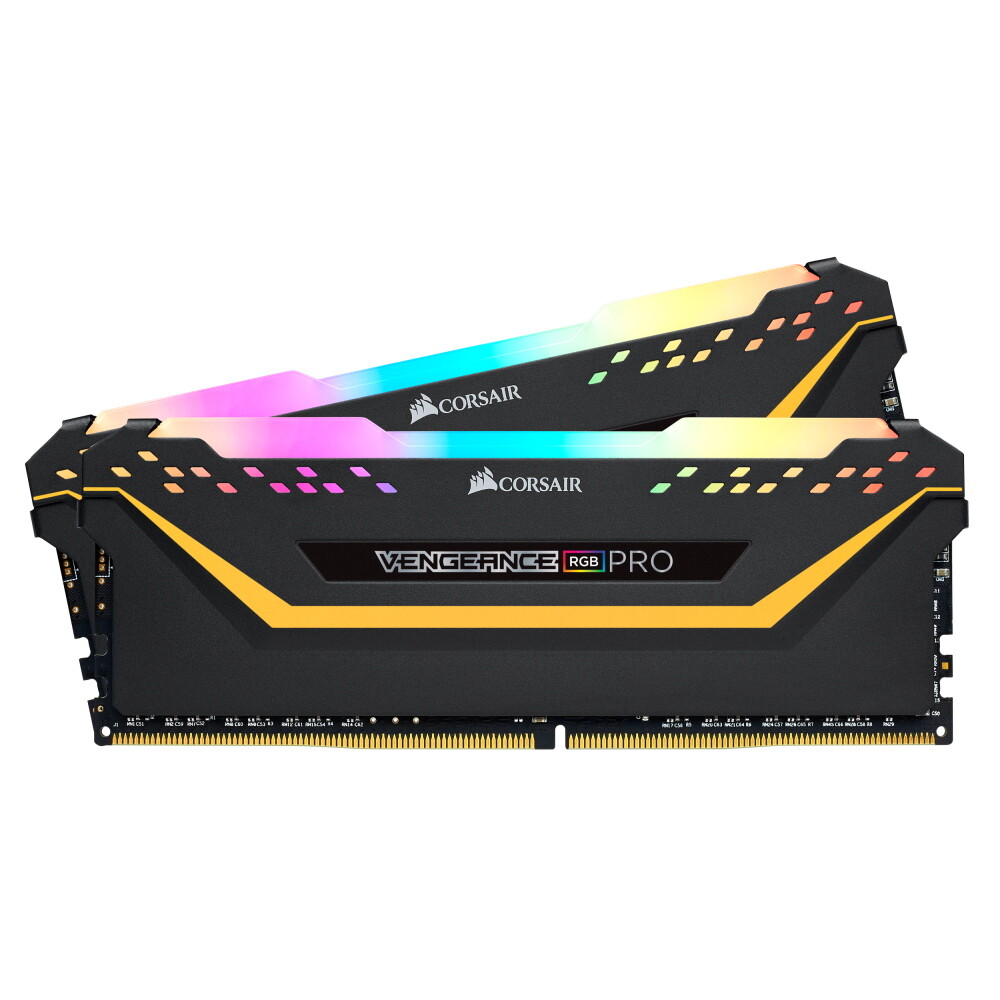 

Оперативная память Corsair Vebgeance RGB PRO TUF Gaming Edition, 32 Гб DDR4 (2x16 Гб), 3200 МГц, черный