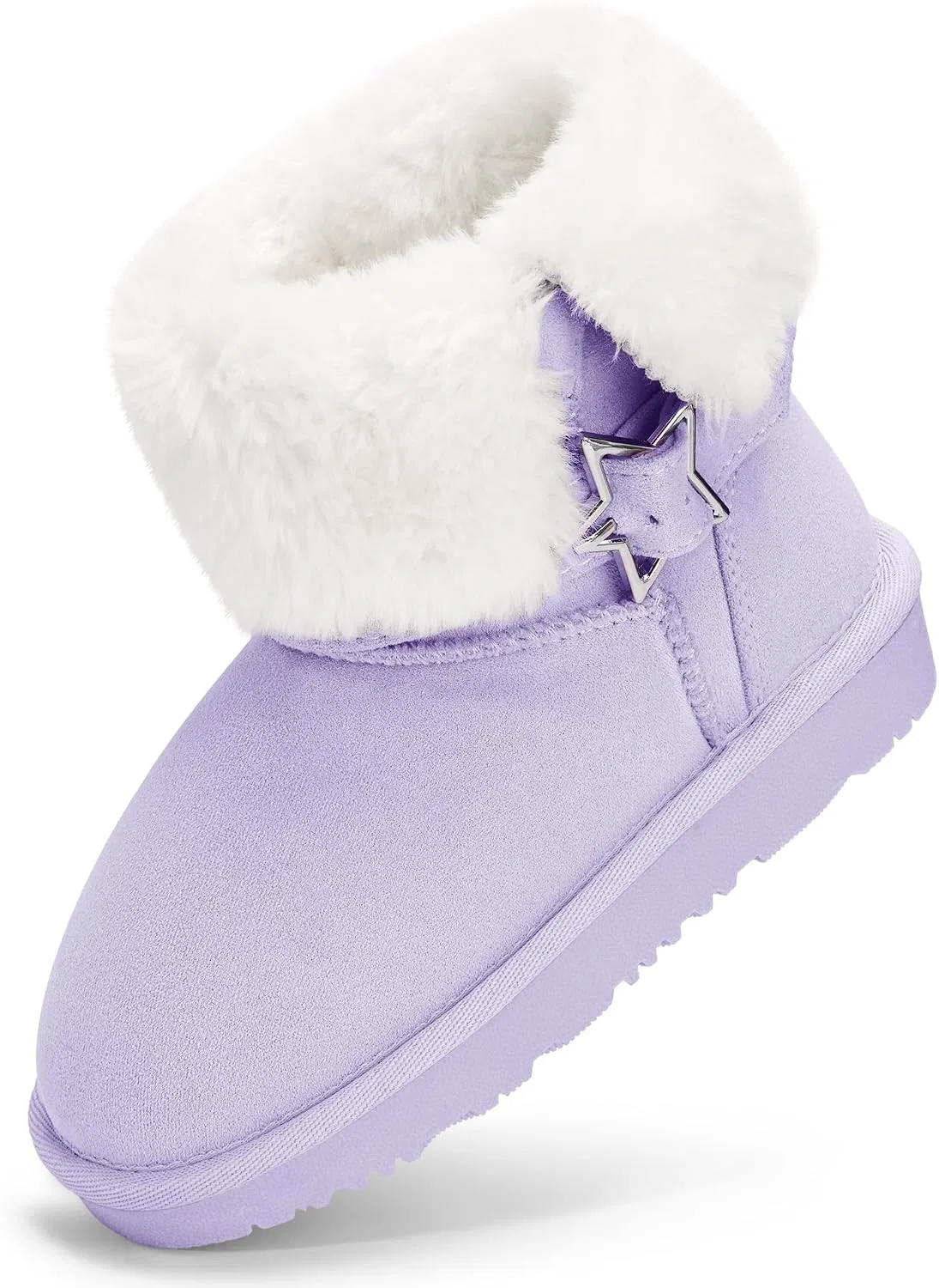 Детские зимние сапоги для девочек с искусственным мехом Stelle, Lavender