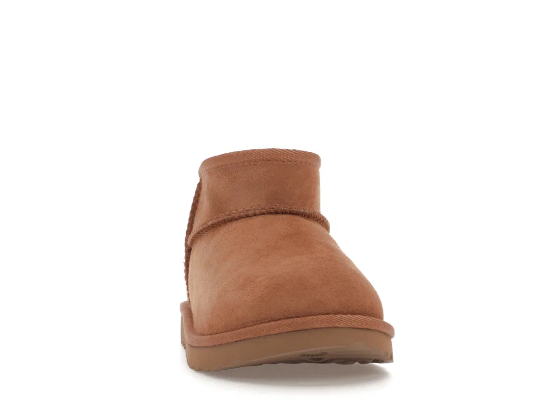 Детские сапоги с коротким голенищем UGG Classic Ultra Mini, Chestnut — фото 2
