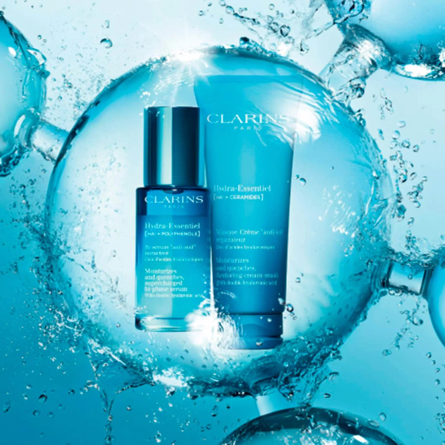 Крем-маска для лица 75 мл увлажняющая восстанавливающая CLARINS — фото 2