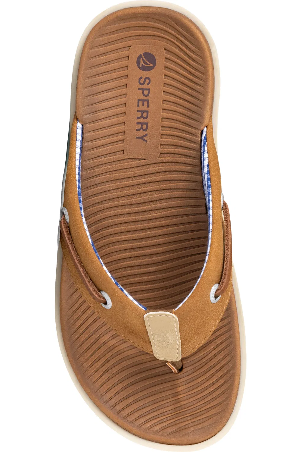 Детские сандалии с шнуровкой Seafish Sperry, Honey Caramel — фото 3