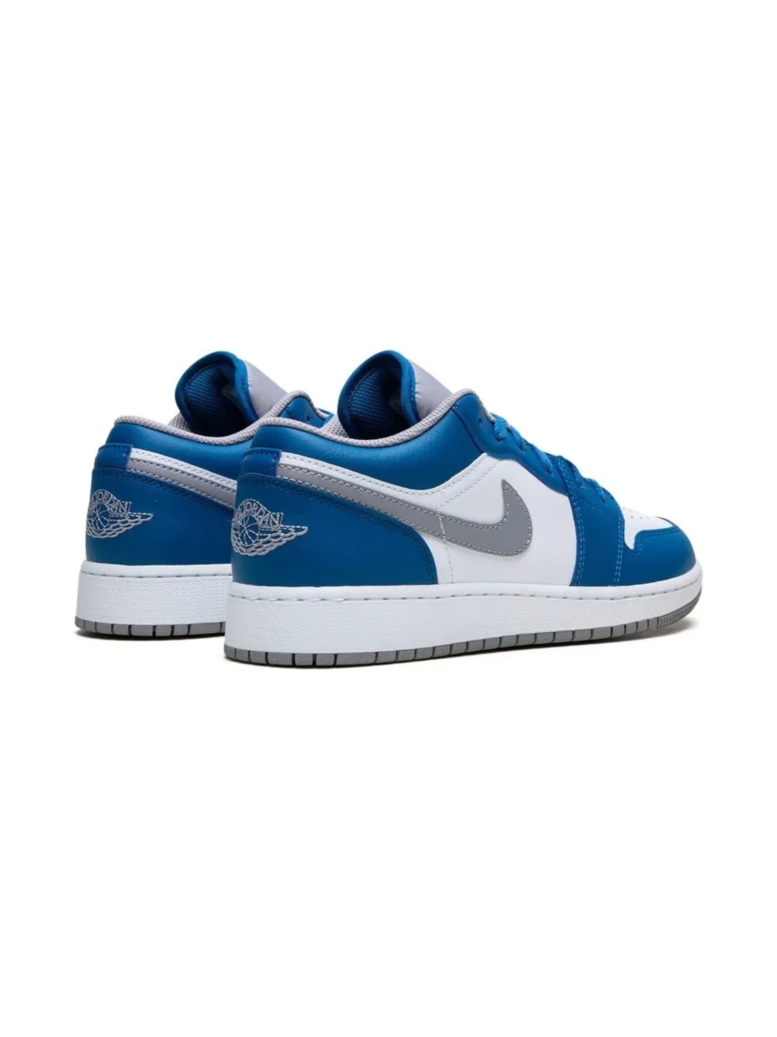Кроссовки Air Jordan 1 Low "True Blue" — фото 4