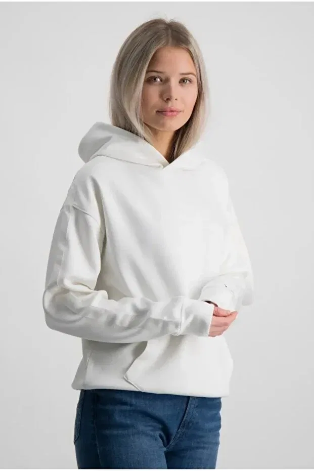 Детское худи с принтом Tommy Hilfiger, Nude Color — фото 2
