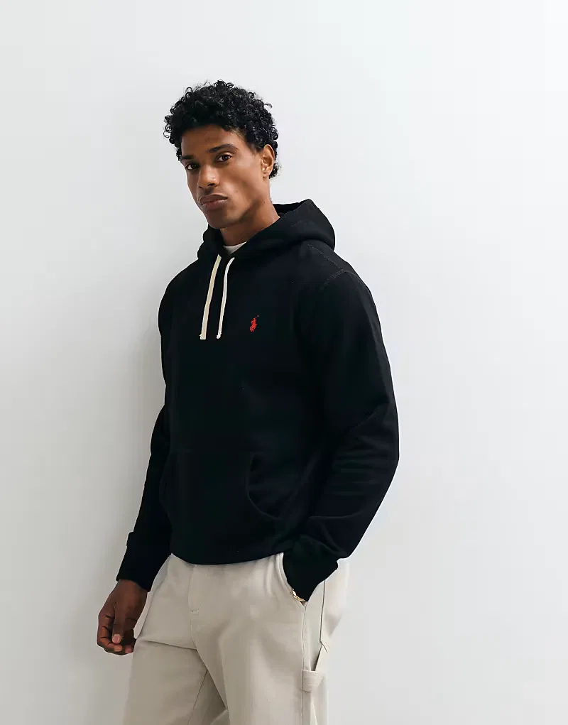 Толстовка Polo Ralph Lauren с логотипом Icon, черный