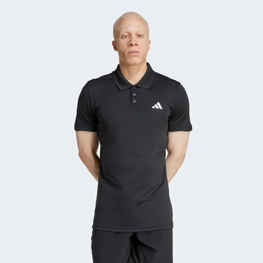 Поло Freelift adidas, Черный — фото 4