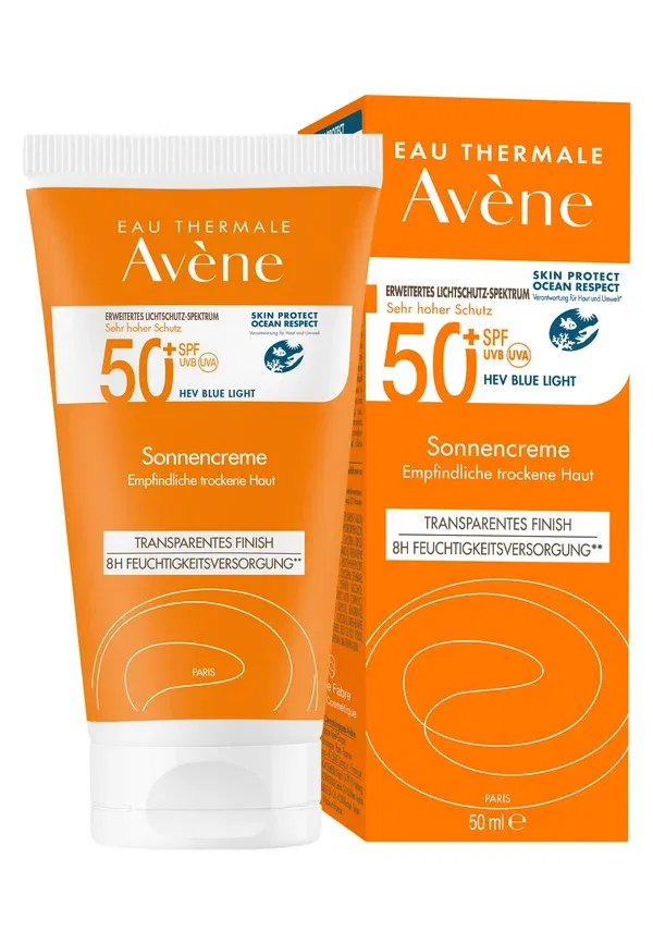 Sonnenpflege sonnencreme spf 50 mit duftstoffen - защита от солнца 50 мл Avene, белый