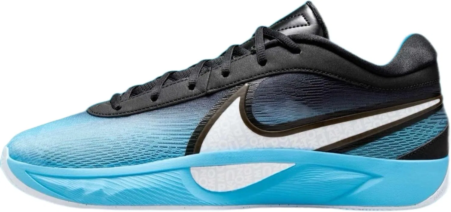 Мужские баскетбольные кроссовки Nike Giannis Freak 6 Fj7792, Black Blue Tinted White Baltic Blue