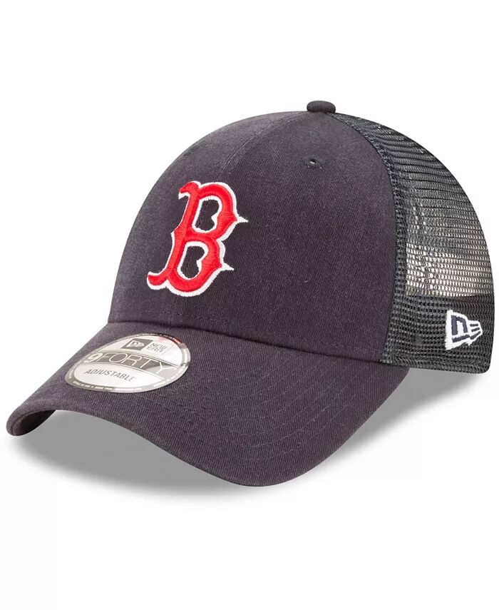 

Мужская темно-синяя бейсболка Boston Red Sox Trucker 9FORTY с регулируемой застежкой New Era