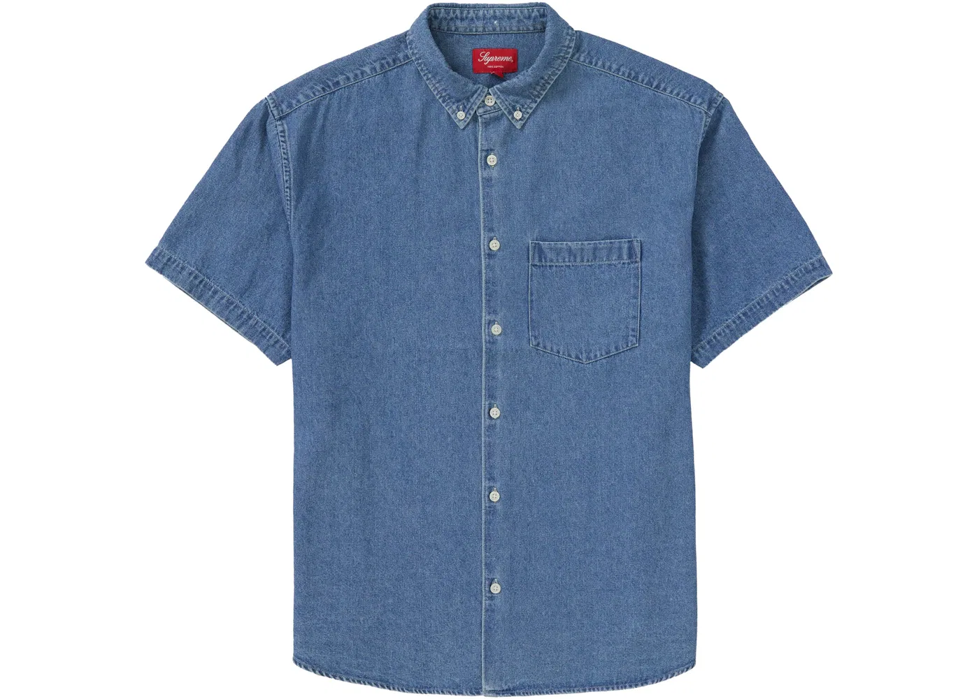 Мужская рубашка с тиснением Supreme Shirt, Blue