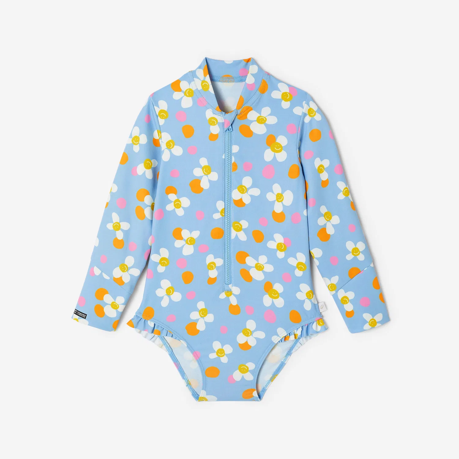 Детский купальник с длинным рукавом Izia Pop Decathlon, Schneeflockenblau