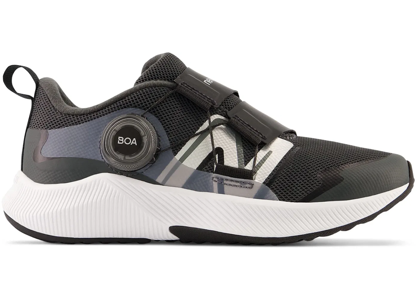 Детские кроссовки для активного отдыха New Balance DynaSoft Reveal v4 BOA, Blacktop Black Silver Metallic