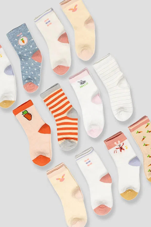 Детские носки для мальчиков с принтом Defne Baby, Multicolor — фото 4