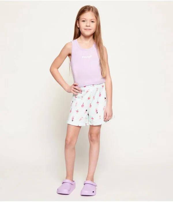 Детский топ для девочек Regular Fit Pinko Up, Lavanda — фото 2