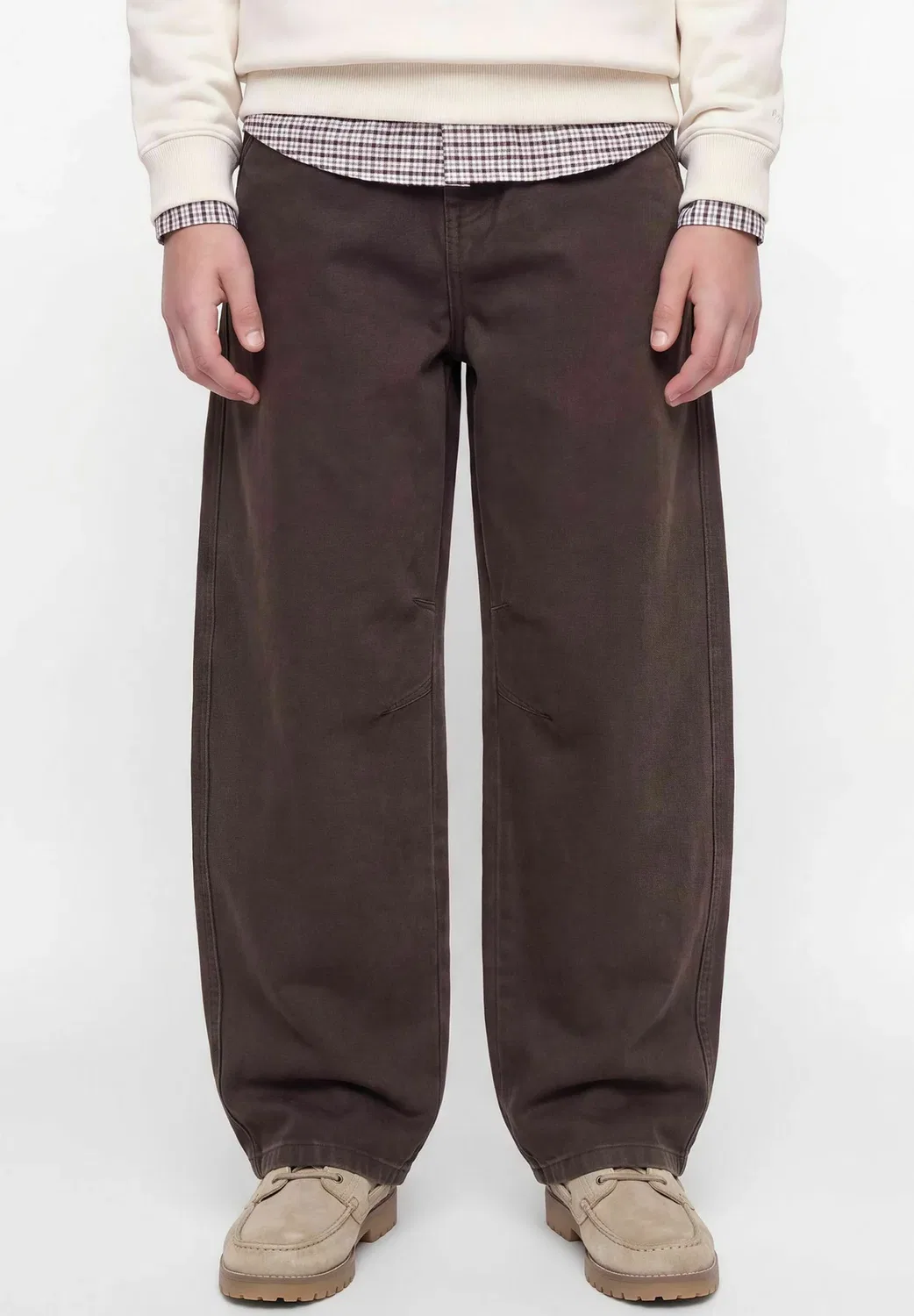Брюки для мальчиков - свободный крой, джинсы Jack & Jones Junior, Ganache