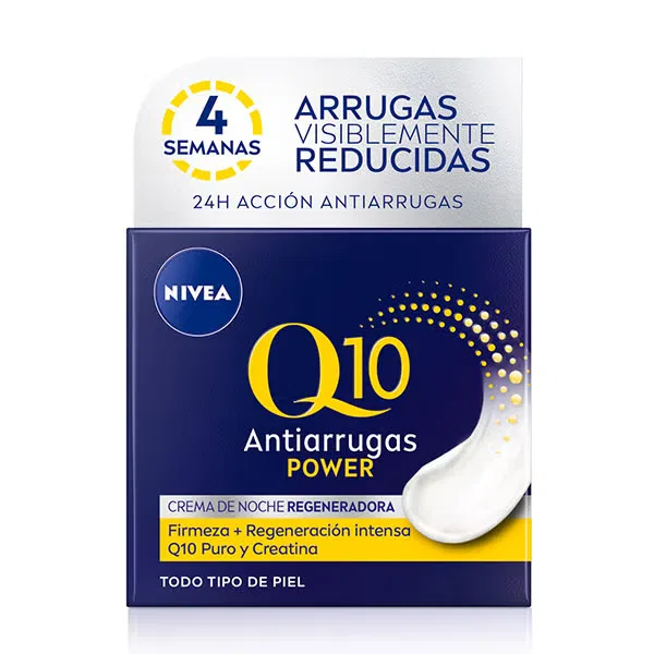 Комплект кремов для лица Q10 Antiarrugas POWER с Q10 и гиалуроновой кислотой Tratamiento Antiedad NIVEA — фото 3