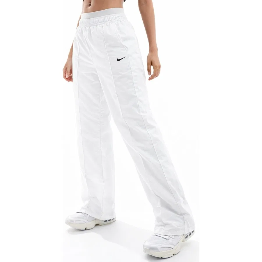 Женские парашютные штаны свободного кроя Trend Woven Baggy Nike, Белый