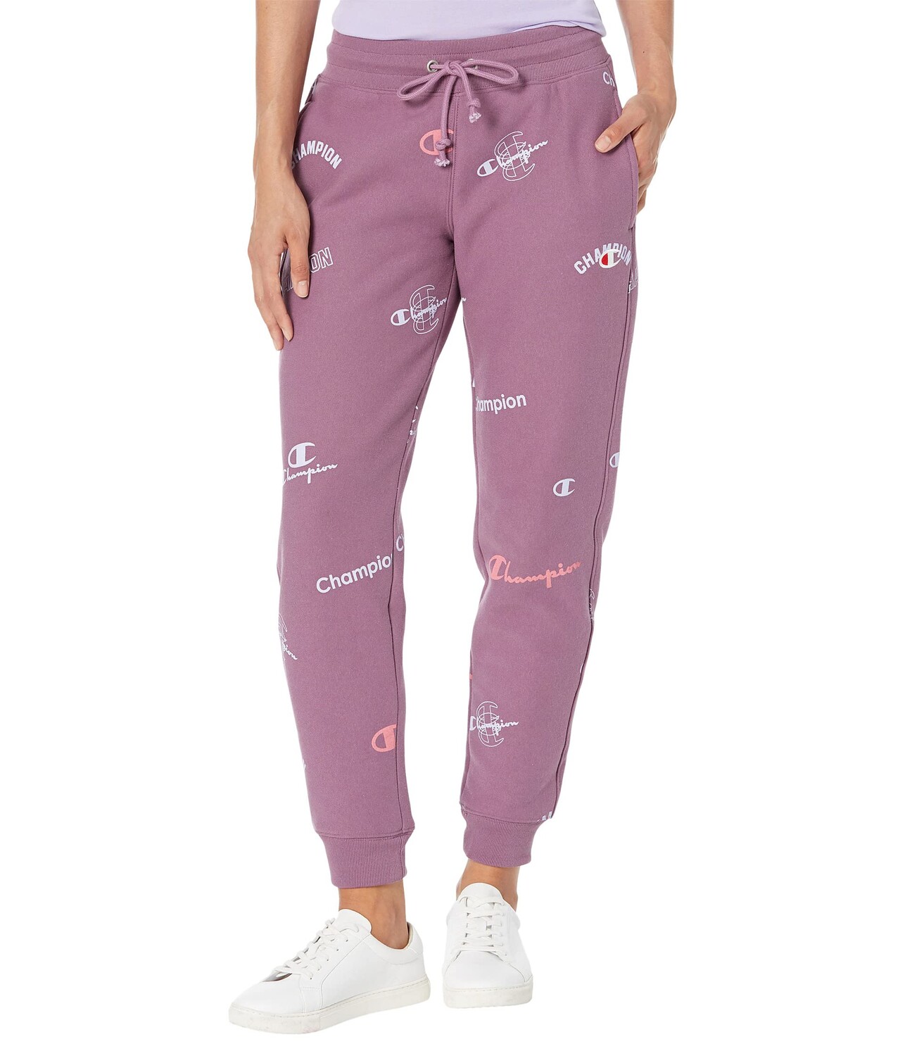 

Брюки Champion LIFE, Reverse Weave Joggers All Over Print, Фиолетовый, Брюки Champion LIFE, Reverse Weave Joggers All Over Print